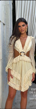 Load image into Gallery viewer, Amazing Beige Mini Dress