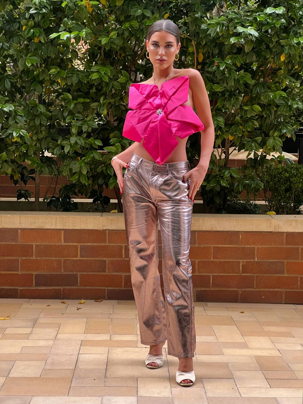 Ruth Metallic Pants