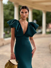 Load image into Gallery viewer, Raquel Pine Green Dress

