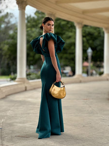 Raquel Pine Green Dress