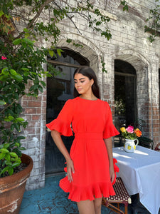 Elicia Orange Dress