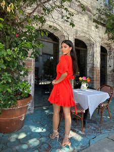 Elicia Orange Dress