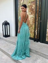 Load image into Gallery viewer, Rosella Turquese Dress
