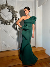 Load image into Gallery viewer, Ericka Pine Green Dress
