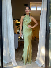 Load image into Gallery viewer, Belvedere olive dress
