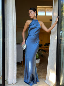 Belvedere slate blue dress