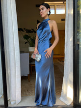 Load image into Gallery viewer, Belvedere slate blue dress
