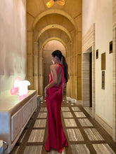 Load image into Gallery viewer, Belvedere red dress
