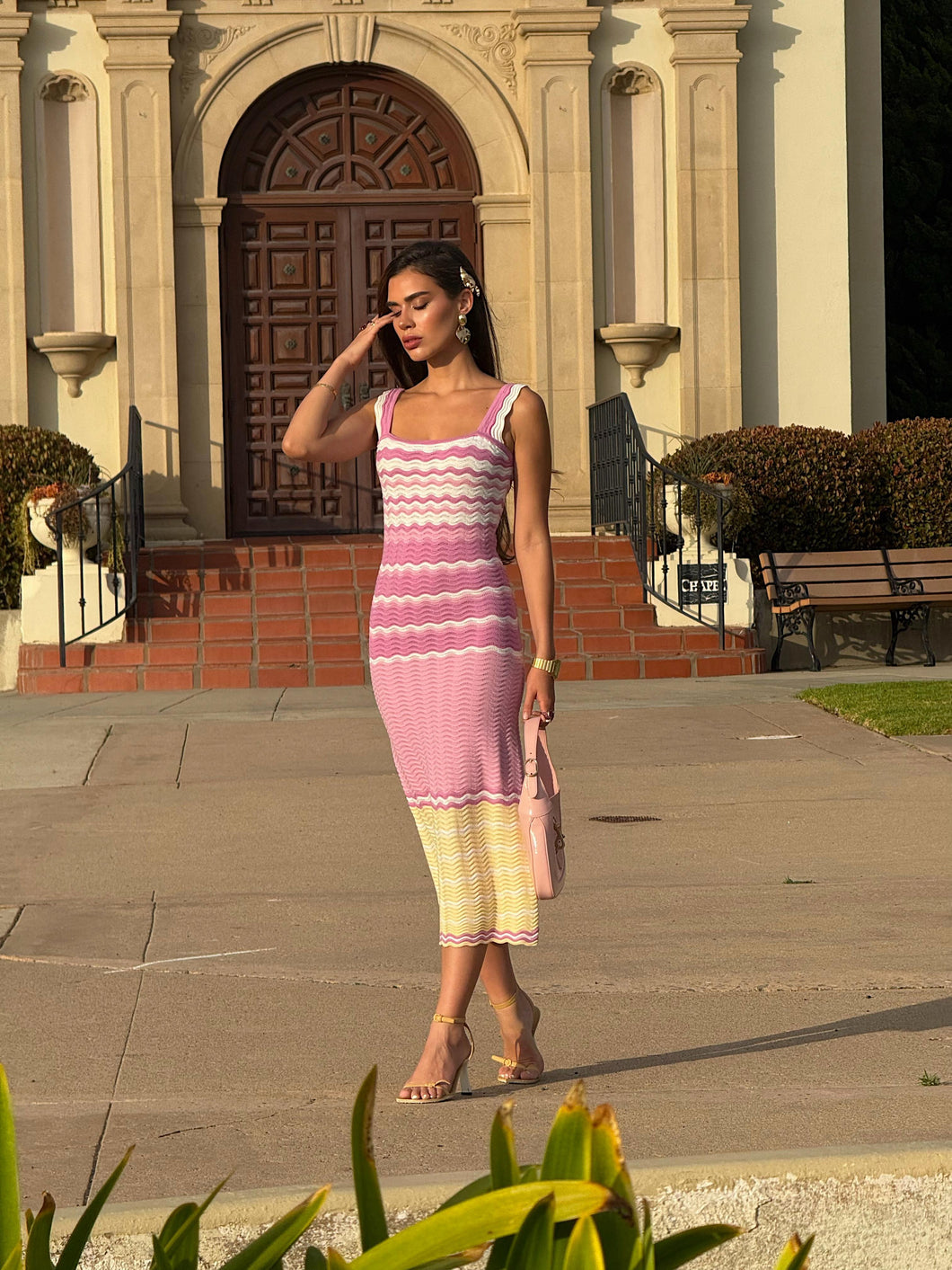 Alexis midi dress
