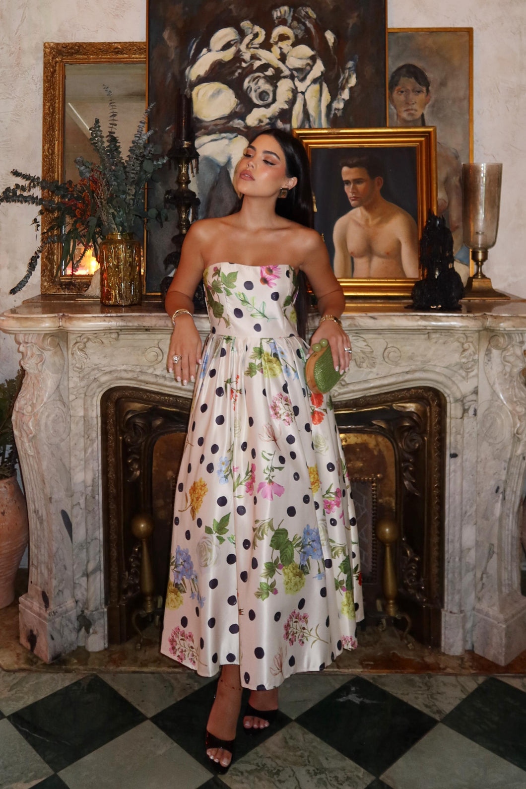 Aniston midi dress