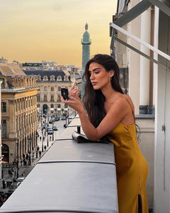 Lulu Mustard Dress