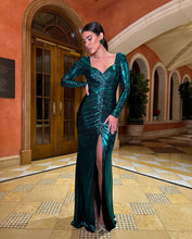 Load image into Gallery viewer, Virxilia Metallic Dress
