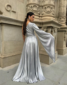 Alizze Metallic Dress