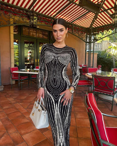 Baptista midi dress