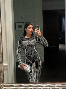 Baptista midi dress
