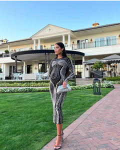 Baptista midi dress