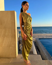 Load image into Gallery viewer, Bertina metallic dress

