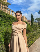 Load image into Gallery viewer, Mélanie Beige Dress
