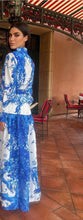 Load image into Gallery viewer, Seelie Floral Blue Dress
