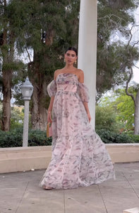 Agave floral dress