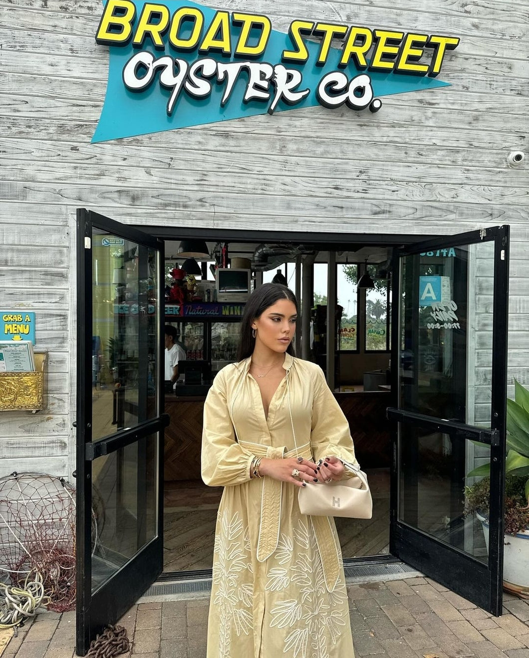Clara Beige Dress