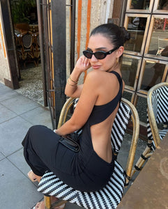 Tyler Black Midi Dress
