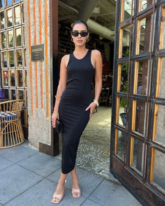 Tyler Black Midi Dress