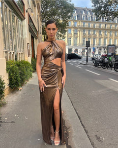 Amour  metallic Dress