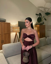 Load image into Gallery viewer, Crescent midi dress
