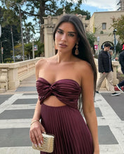 Load image into Gallery viewer, Crescent midi dress
