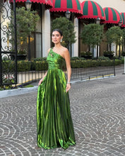 Load image into Gallery viewer, Saliha Metallic Dress
