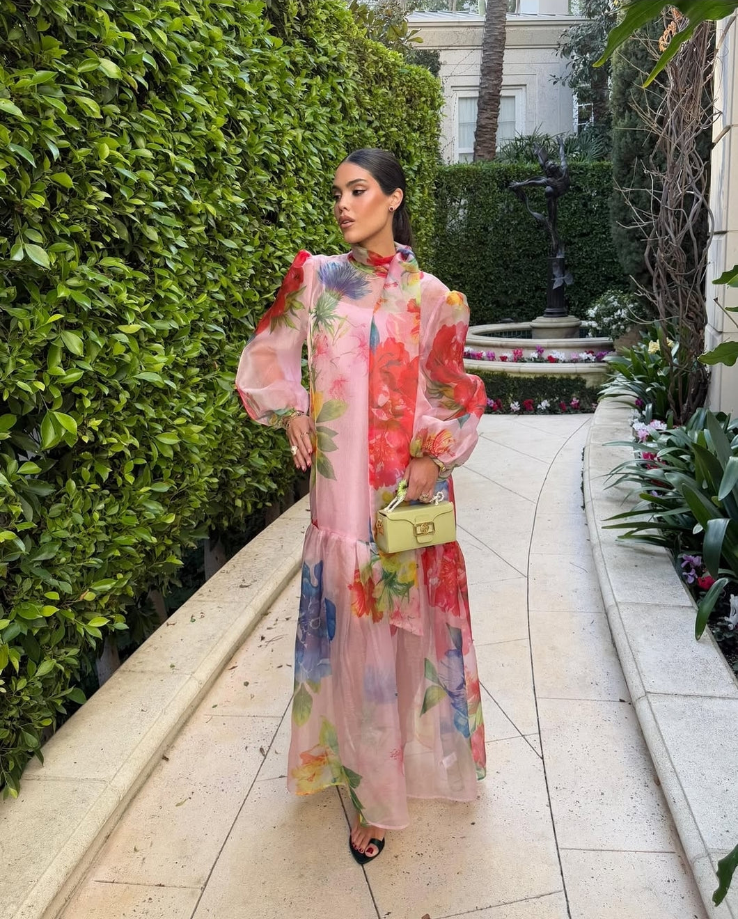 Cari floral dress