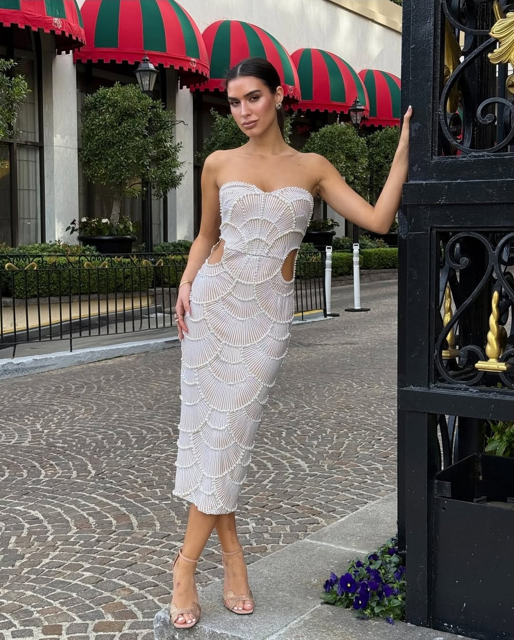 Aixa midi dress