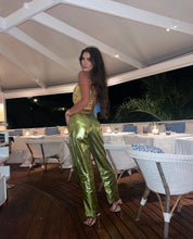 Load image into Gallery viewer, Ruth Metallic Pants
