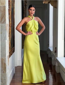 Bernice Lime Dress