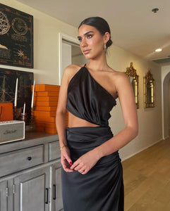 Zakia Black Dress