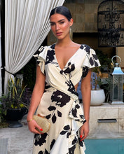 Load image into Gallery viewer, Vega Black &amp; White Dress
