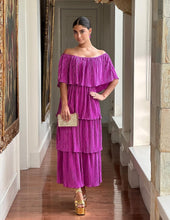 Load image into Gallery viewer, Isela Off Shoulder Midi Dress

