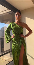 Load image into Gallery viewer, Tropical Atmosphere Metallic Dress 🌊
