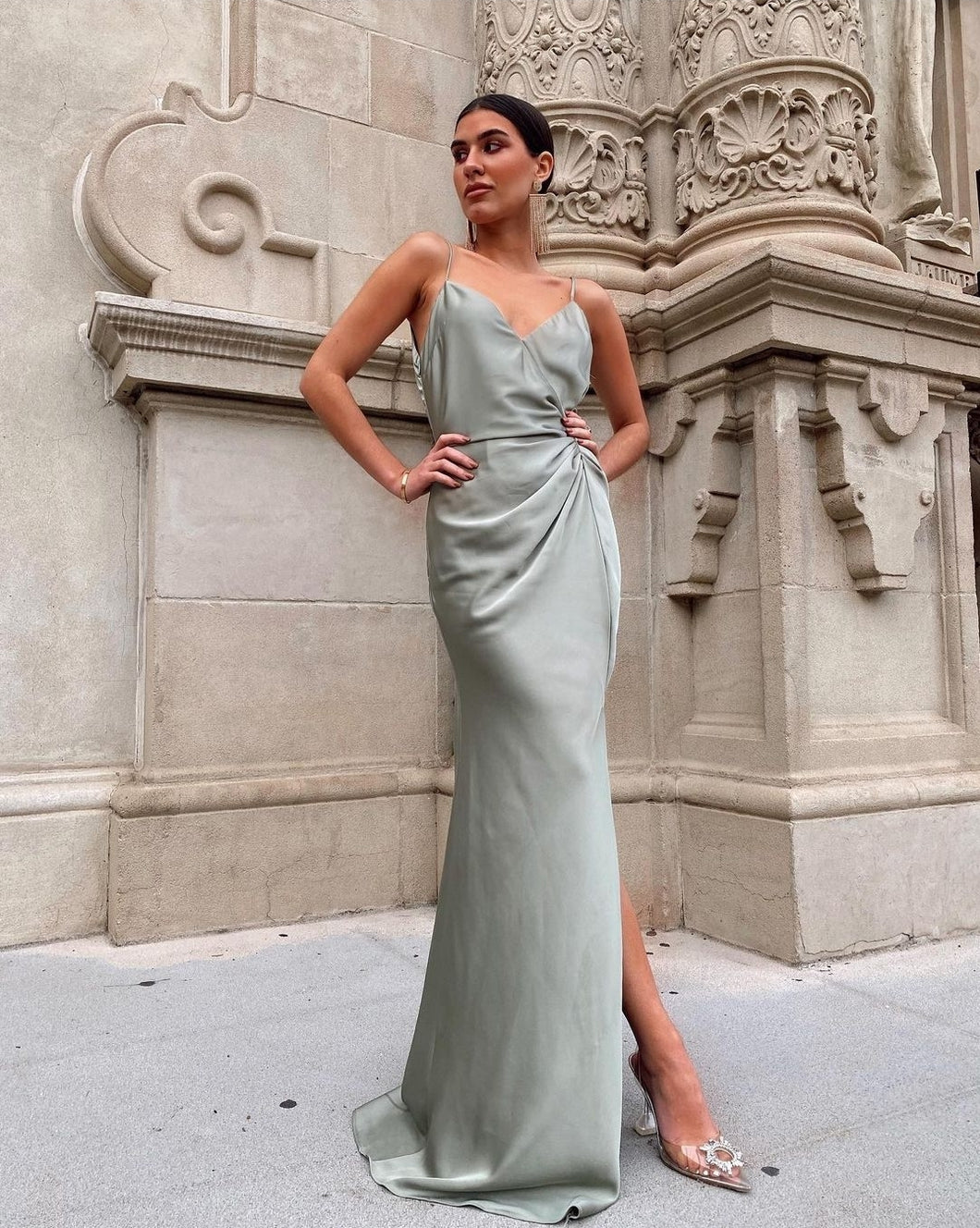 City Sage Dress