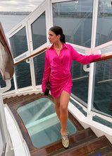 Load image into Gallery viewer, Estelle Hot Pink Dress

