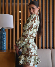 Load image into Gallery viewer, Lola Mint &amp; Coffee Dress

