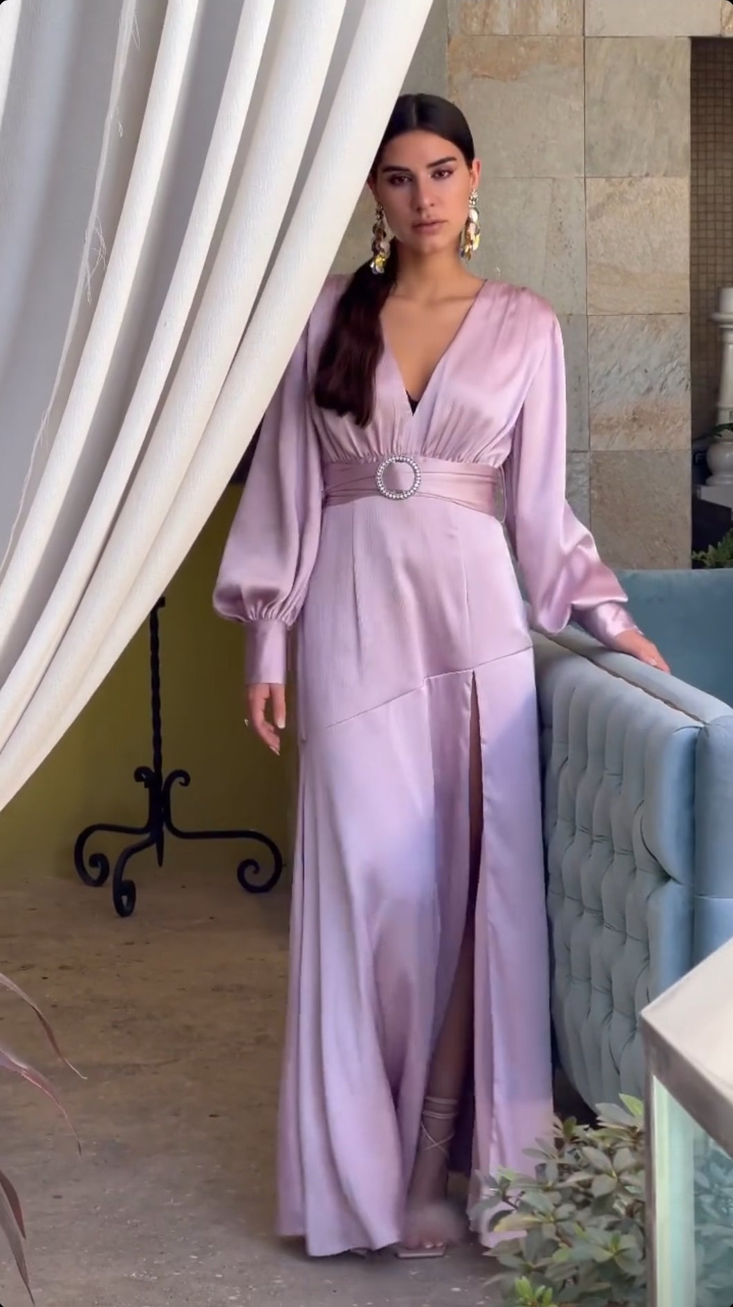 Alexandra Lilac Dress