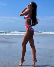 Load image into Gallery viewer, Hawai Red &amp; White Bikini
