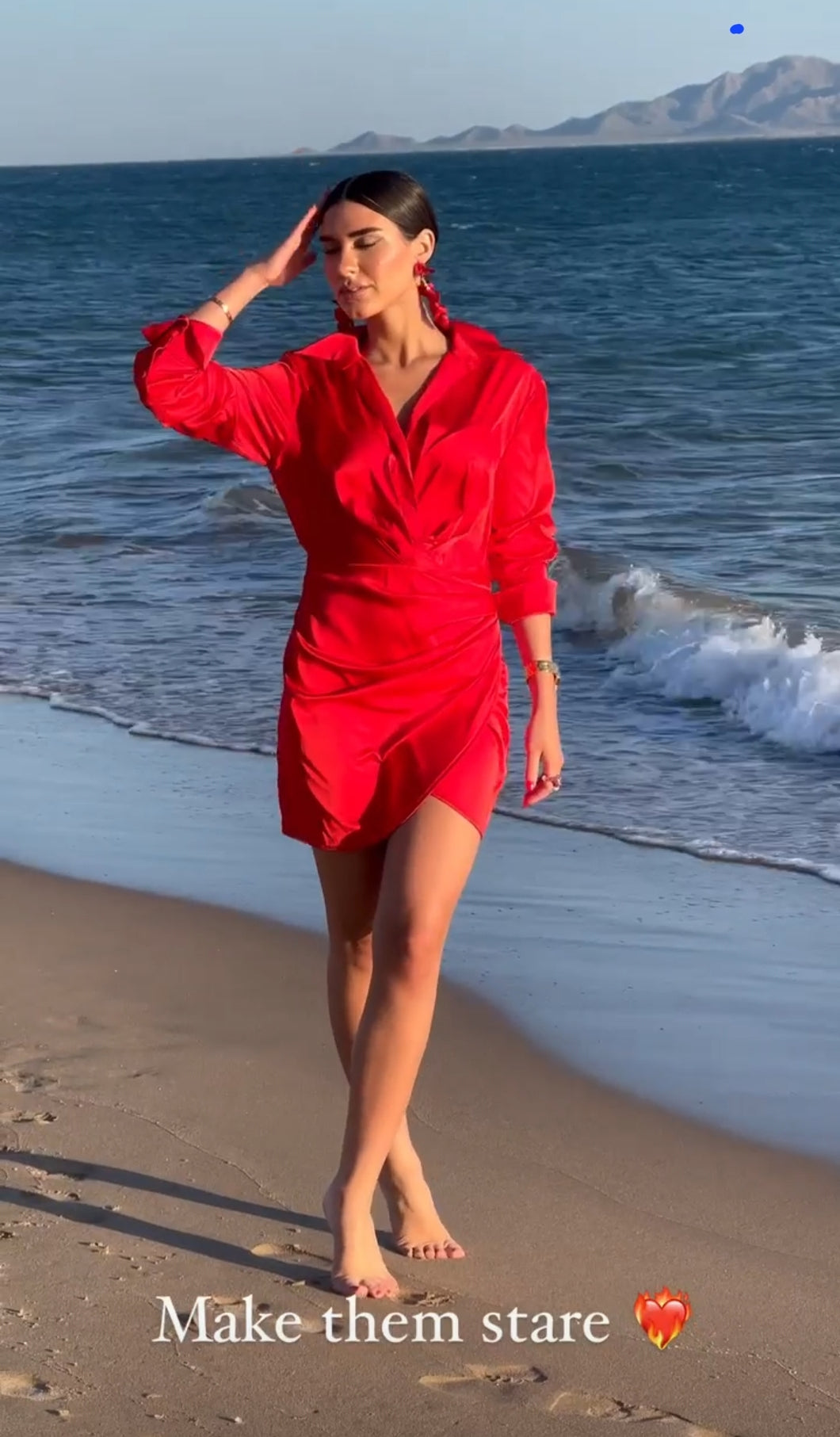 Estelle Red Dress