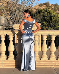 Rihanna Baby Blue Dress