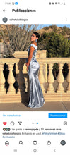 Load image into Gallery viewer, Rihanna Baby Blue Dress
