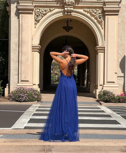 Addison Electric Blue Dress