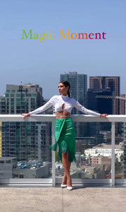 Fanny Green Skirt