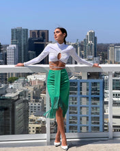 Load image into Gallery viewer, Fanny Green Skirt
